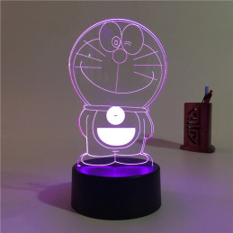 Lampe LED Illusion 3D Chat