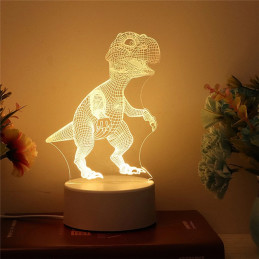 Lampe LED Illusion 3D...