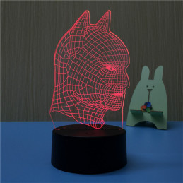 Lampe LED Illusion 3D Batman