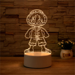 LED Lampa Ilúzia 3D Chlapec 3