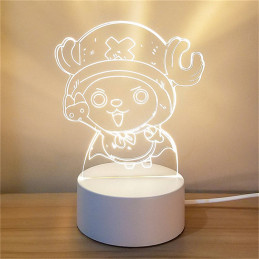 LED Lampa Ilúzia 3D Pirát