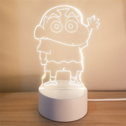 LED Lampa Ilúzia 3D Monster