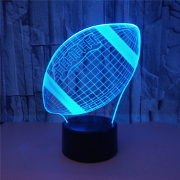 LED Lampa Ilúzia 3D...