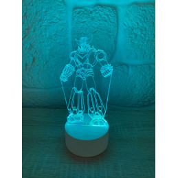 LED Lampa Ilúzia 3D Goldorak