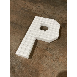 P Letter kit 12cm x 1cm