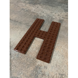 H Kit lettere 12cm x 0,4cm
