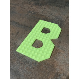 B Letter kit 12cm x 0,4cm