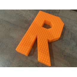 R Kit lettere 24 cm x 3 cm