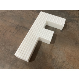 F Kit lettere 24 cm x 3 cm