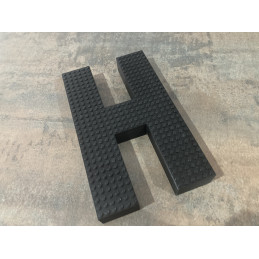 H Letter kit 24 cm x 3 cm