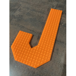 J Letter kit 24 cm x 1 cm