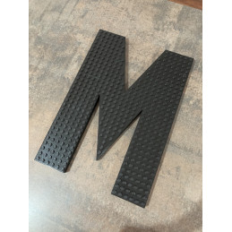 M Letter kit 24 cm x 1 cm