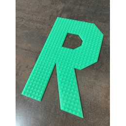 R Letter kit 24 cm x 0,4 cm