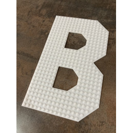 B Kit lettere 24cm x 0,4cm