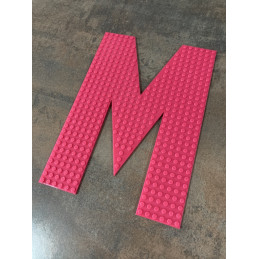 M Letter kit 24 cm x 0,4 cm