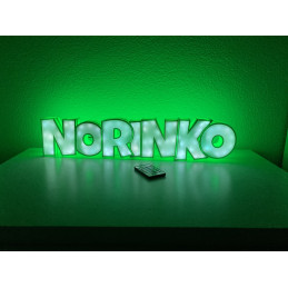 NORINKO Lampada con Nome 12cm