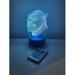 Lampada LED Illusion 3D