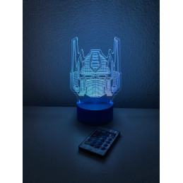 Lampada LED Illusion 3D