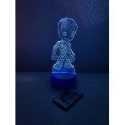 LED Lampa Ilúzia 3D GROOT 2