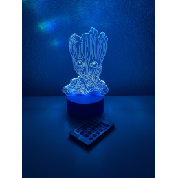 LED-Lampe Illusion 3D