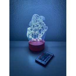 copy of LED Lamp Illusion 3D