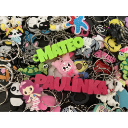 Keychain with name and...
