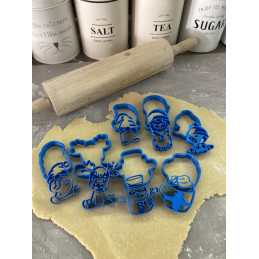 Vykrajovačka a pečiatka...