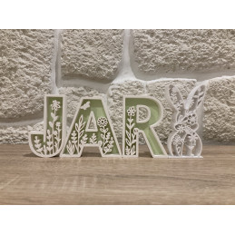 Nápis JAR so zajkom